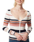 Jessica Simpson Hollie Rib Knit V Neck Top